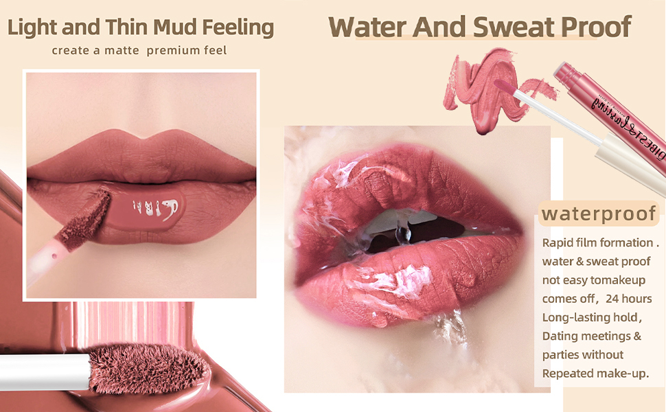 waterproof long-lasting lipstick 24 hours