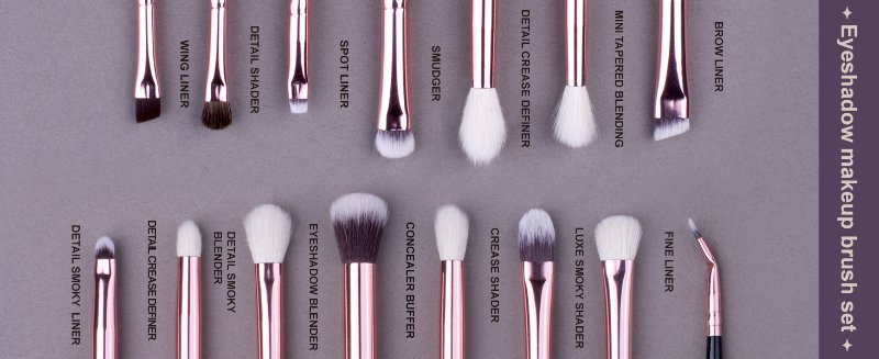 Eyeshadow Brushes with Goat natural Hair