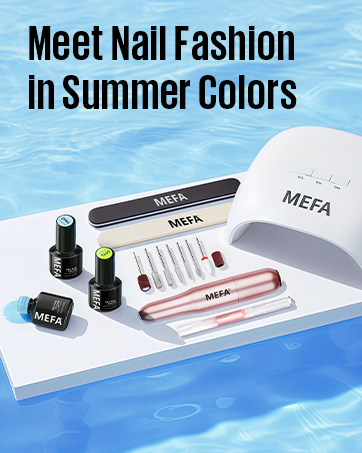 Gel nail polish summer colors