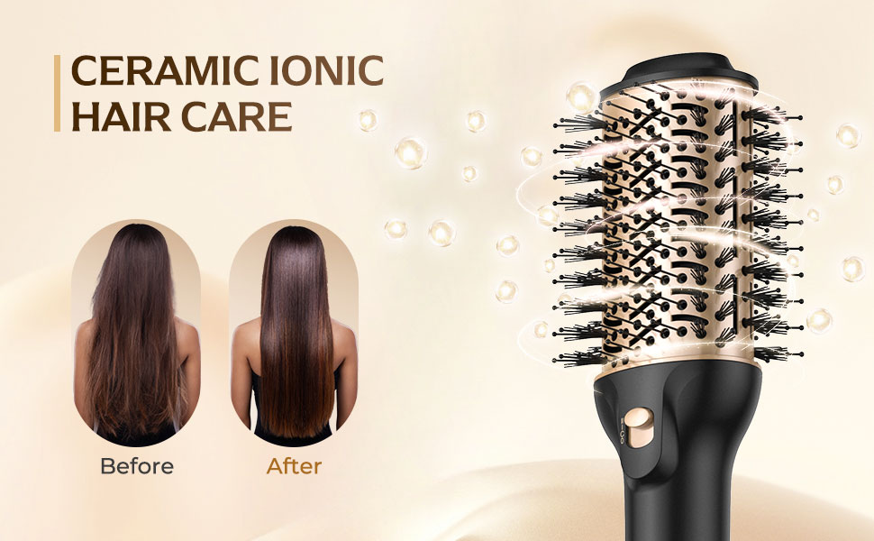 Dual Voltage Hair Dryer Brush