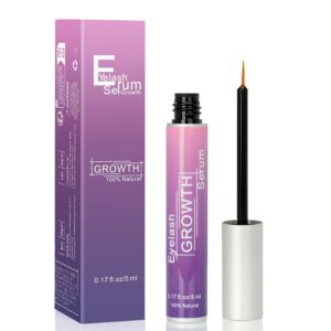 Premium Eyelash Growth Serum, Eyebrow Growth Serum, 18 Plant Extracts for Advanced Lashes Enhancer Longer, Fuller and Thicker, Natural Beauty Enhancement (4.65ml)