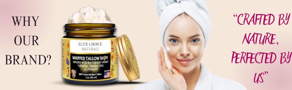 Elite Choice Naturals Whipped Tallow Balm