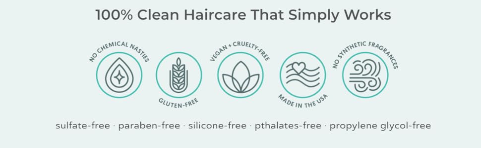 Gluten-free, vegan, cruelty-free, made in the USA, no synthetic fragrances.