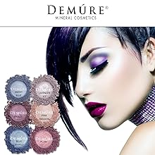 Shimmer eye shadow eyeshadow natural organic glitter loose powder