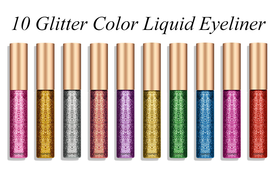 glitter eyeliner