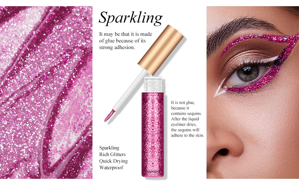 glitter eyeliner