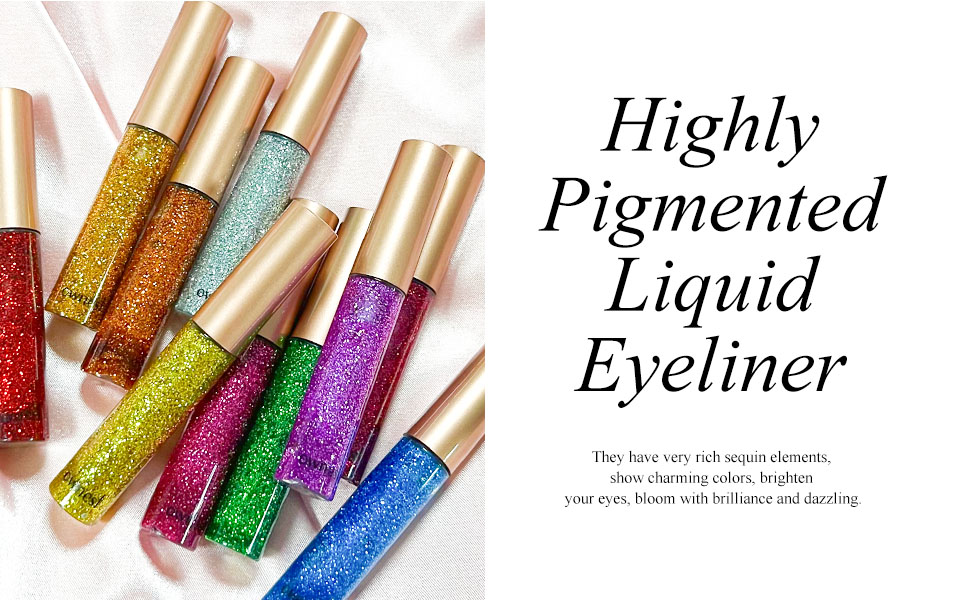 glitter eyeliner