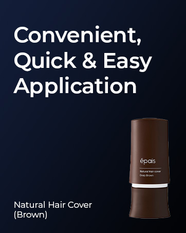 Epais Hair Cover Quick and Easy