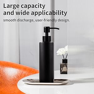 Soap Dispenser, Matte Black