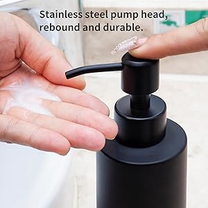 Soap Dispenser, Matte Black