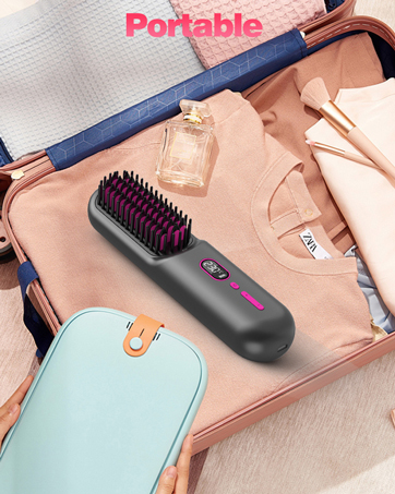 Hair Straightener Brush