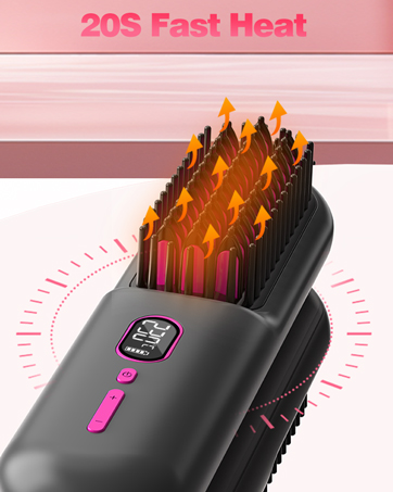 Hair Straightener Brush