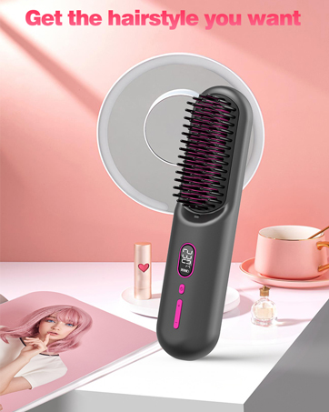 Hair Straightener Brush