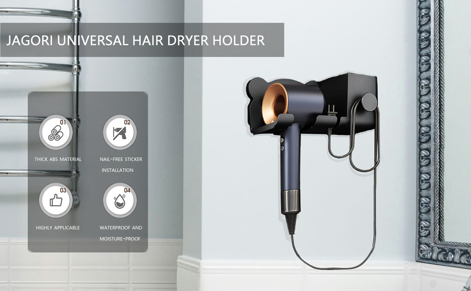hair dryer holder