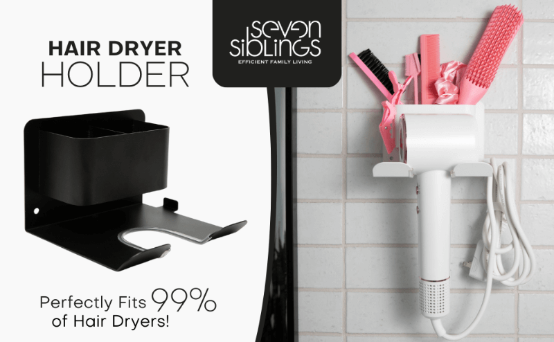 Hair dryer holder 