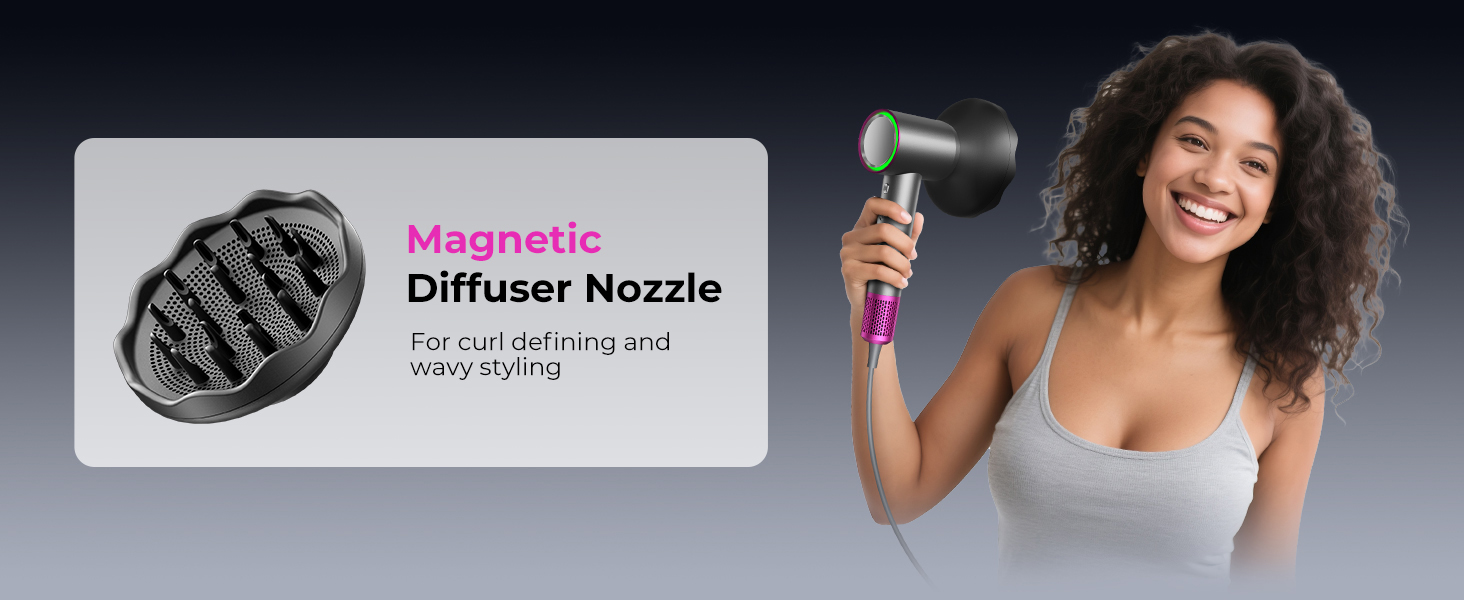 hair dryer with diffuser