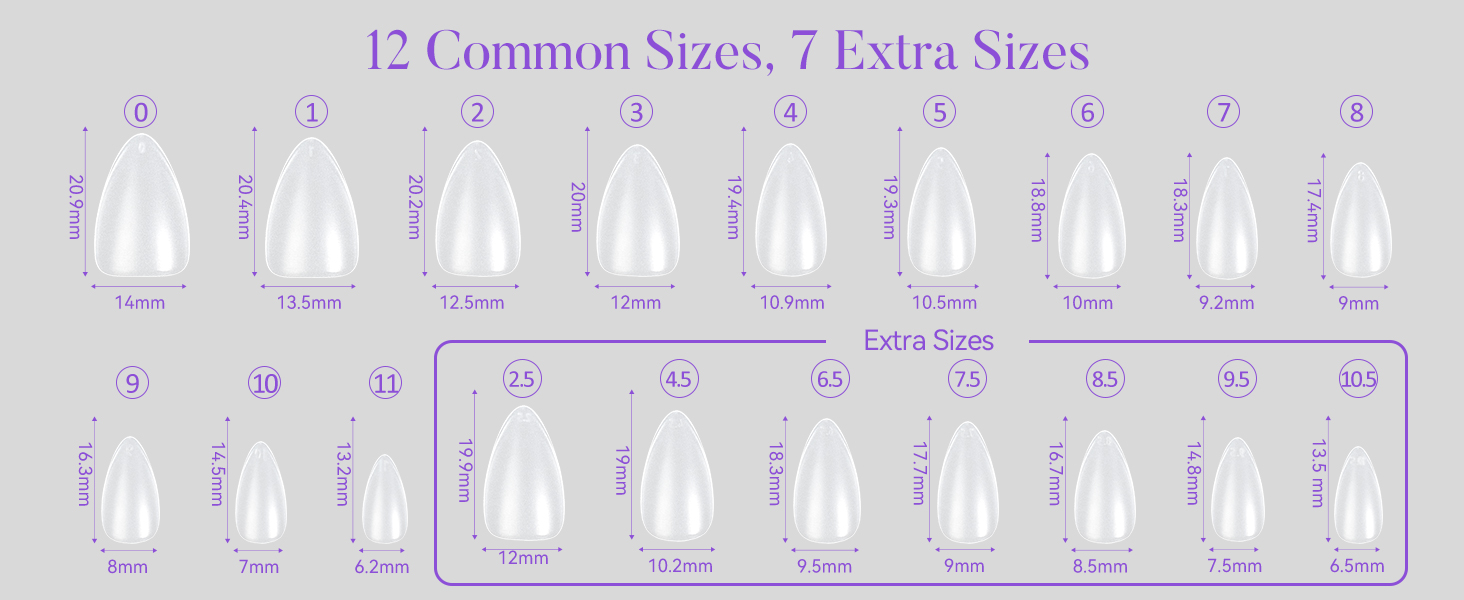 false nails