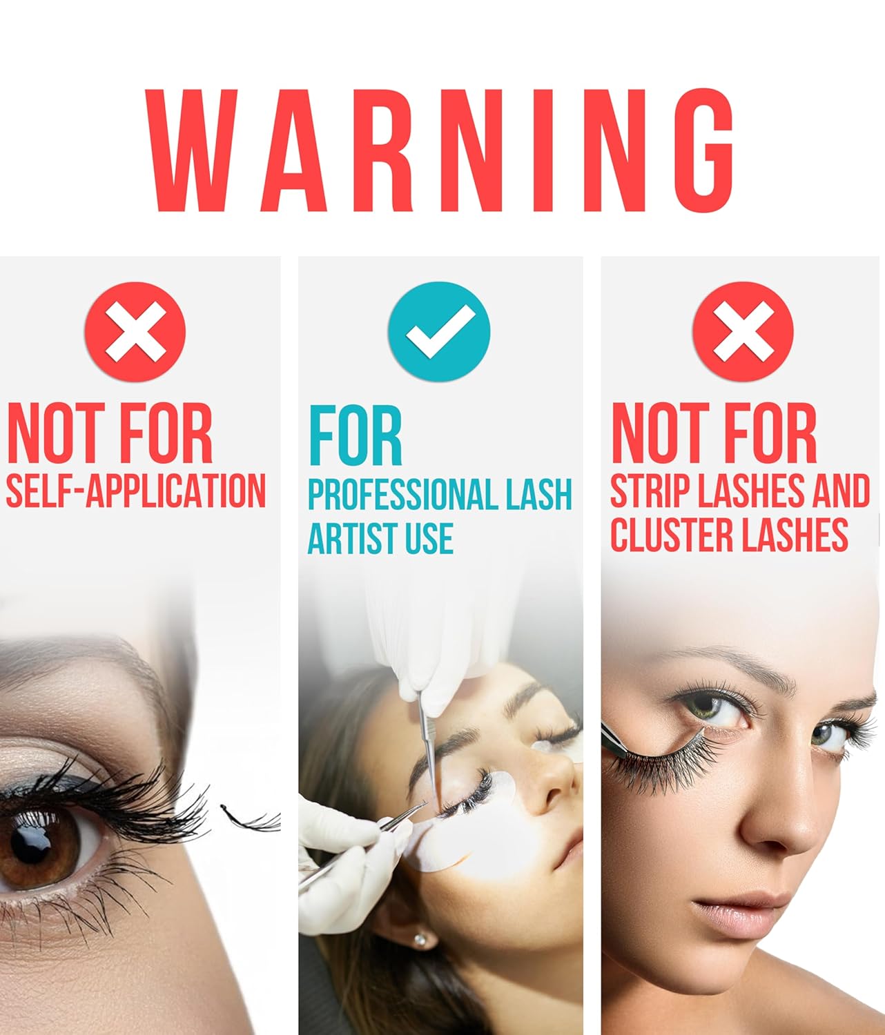 Sensitive Eyelash Extension Glue Stacy Lash 0.17fl.oz/5ml / 5-6 Sec Drying time/Retention – 4-5 Weeks/Black Adhesive/Professional Supplies - Image 2