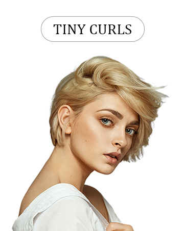 Mini flat iron for tiny curls