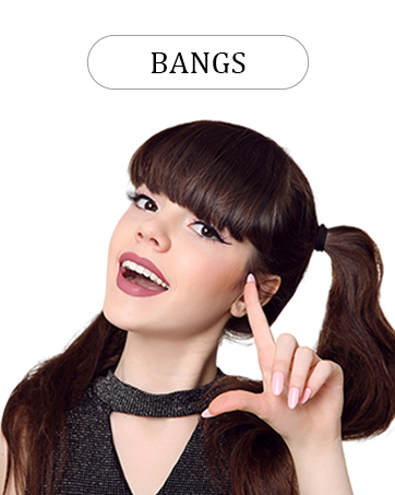Mini flat iron for bangs