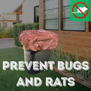 Prevents pests and critters