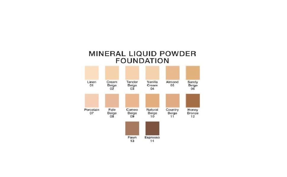 Jolie Mineral Liquid Powder Foundation SPF 15