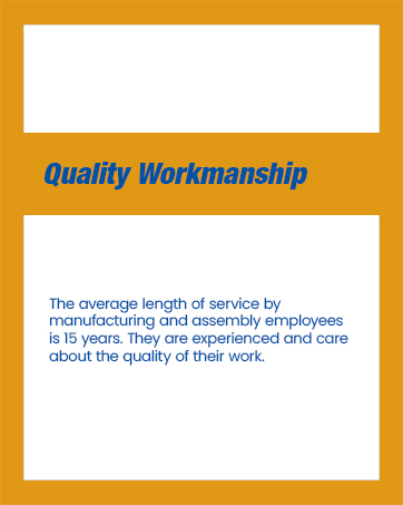 Quality workmanship