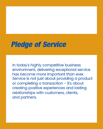Pledge of service