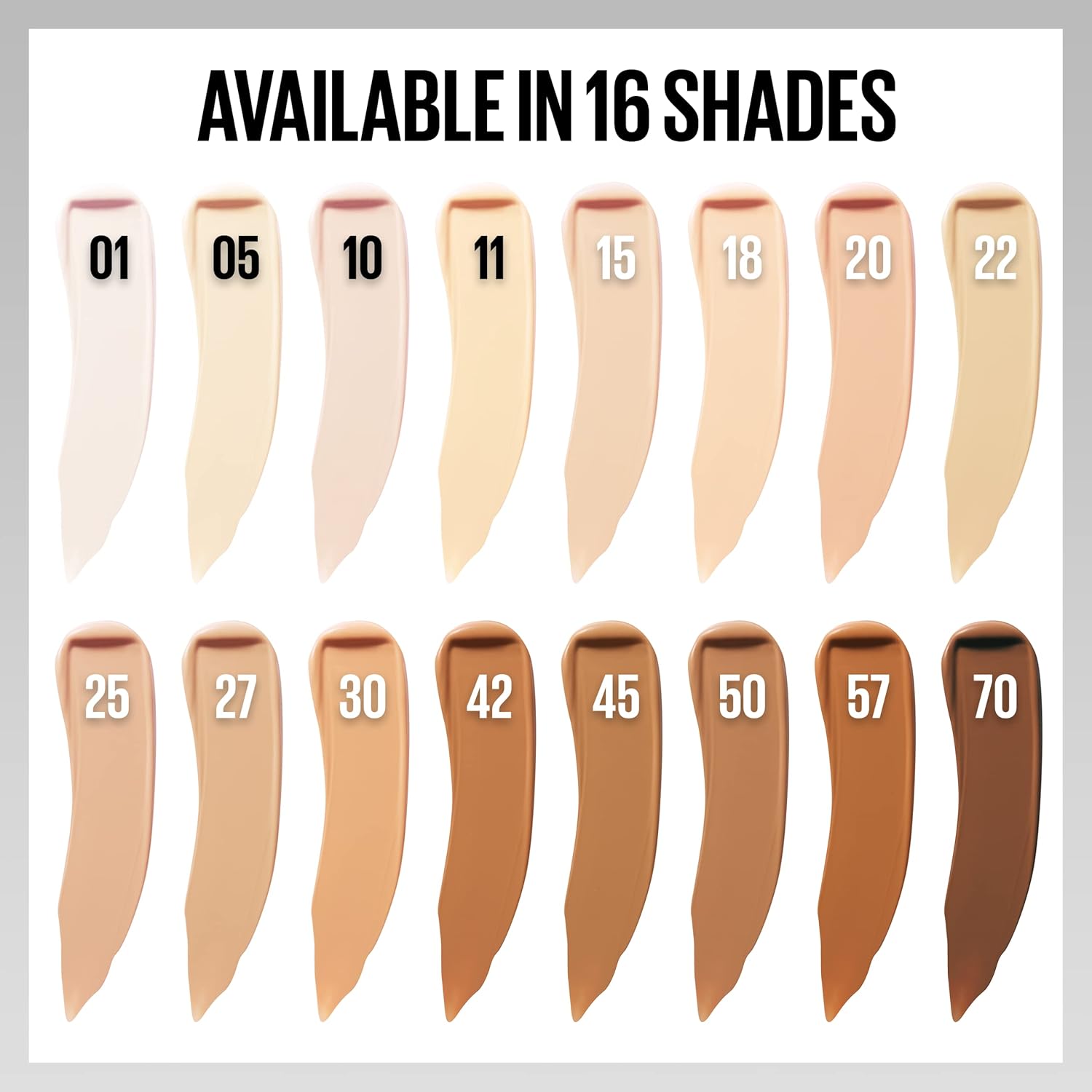 Maybelline Super Stay Liquid Concealer Makeup, Full Coverage Concealer, Up to 30 Hour Wear, Transfer Resistant, Natural Matte Finish, Oil-free, Available in 16 Shades, 01, 1 Count - Image 8
