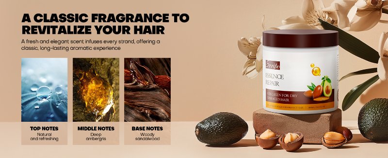 A CLASSIC FEAGRANCE TO REVITALIZE YOUR HAIR