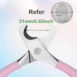 WIDE JAW OPENING DESIGN