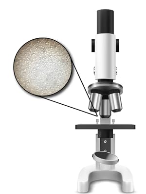 Microscope with bubbles