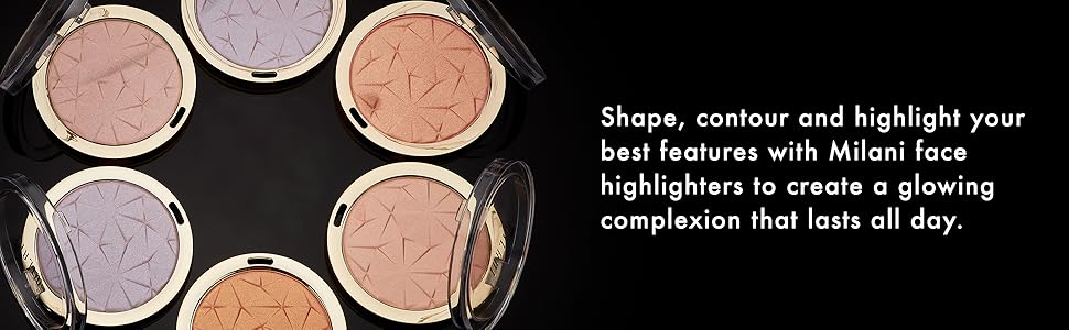 Milani face highlighters 