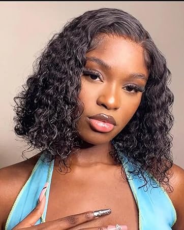 Deep Wave Wig Human Hair