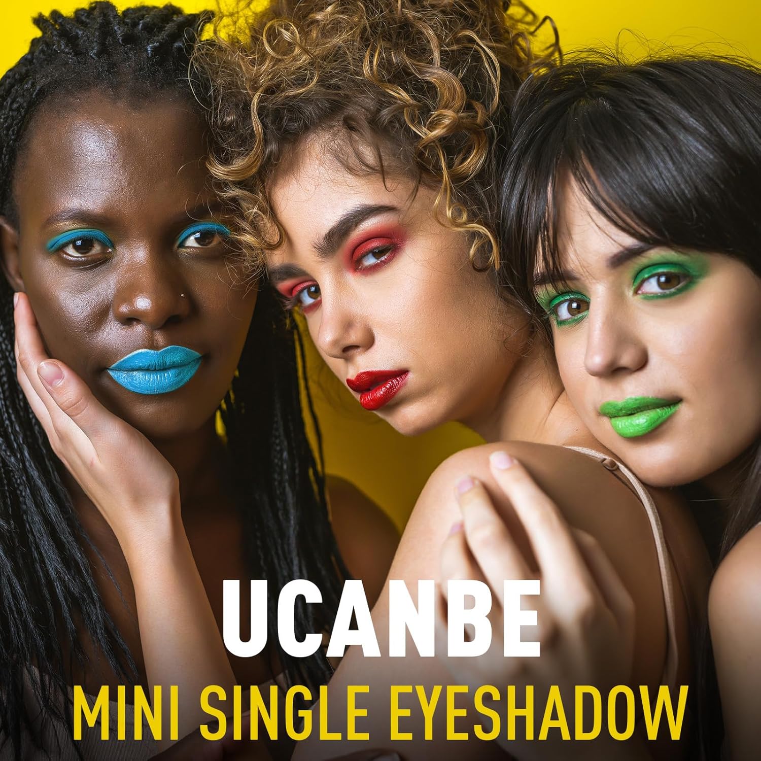 UCANBE Gray Single Eyeshadow Palette, Highly Pigmented Matte Eye Shadow Powder, Professional Long-Lasting Waterproof Makeup Palette - Image 7
