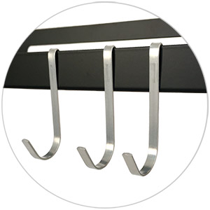 hair dryer and straightener holder