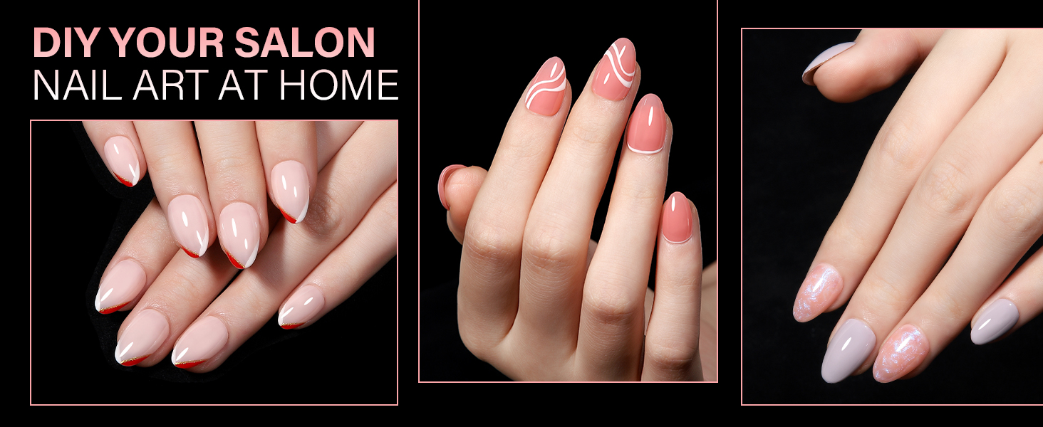short almond nail tips