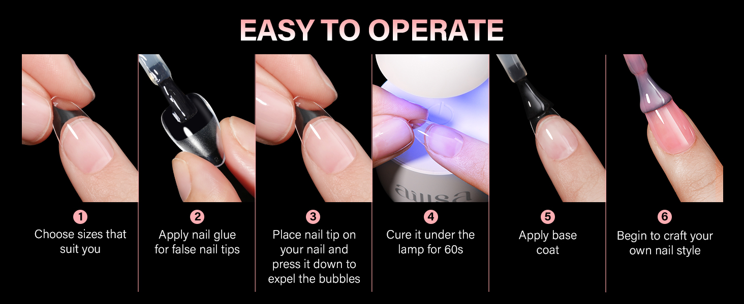 fake nail tips