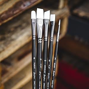 5 Piece Paint Brush Set