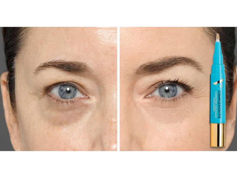 BEFORE AND AFTER USING LIQUID CONCEALER PEN VEGAN MAKEUP
