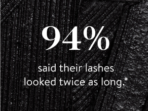 94% said their lashes looked twice as long.
