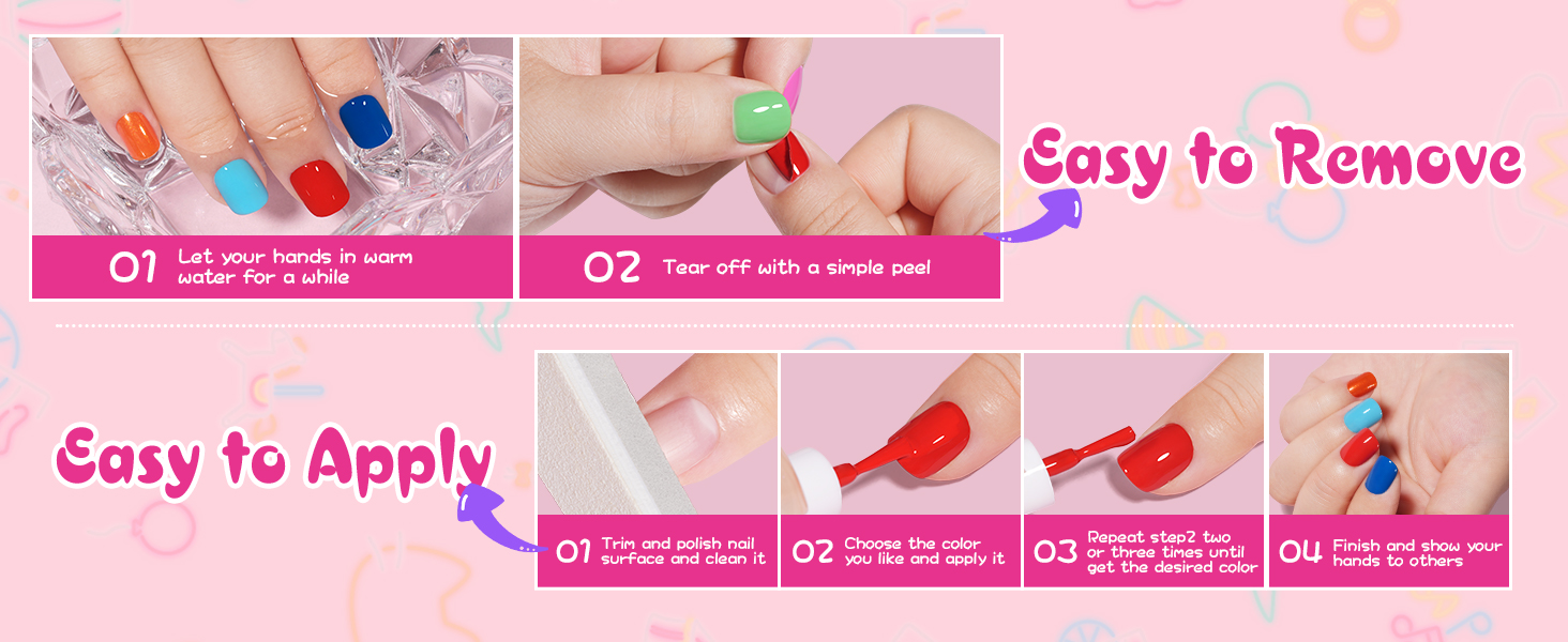 Kids Nail Polish Set 04