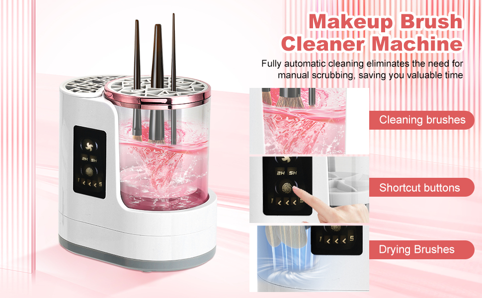 makeup brush cleaner machine