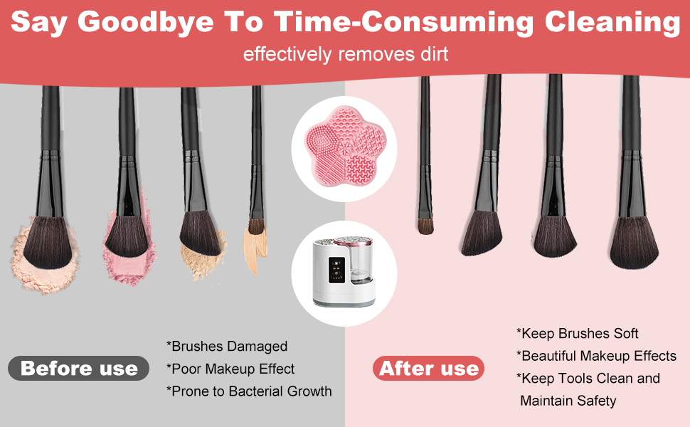 make up brush cleaner