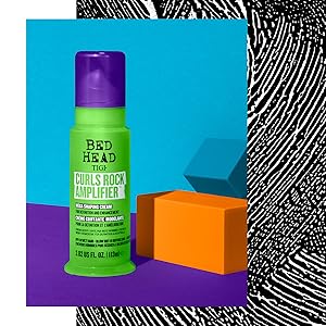 tigi bed head bedhead curls rock amplifier curly hair cream curls waves definition defined smooth