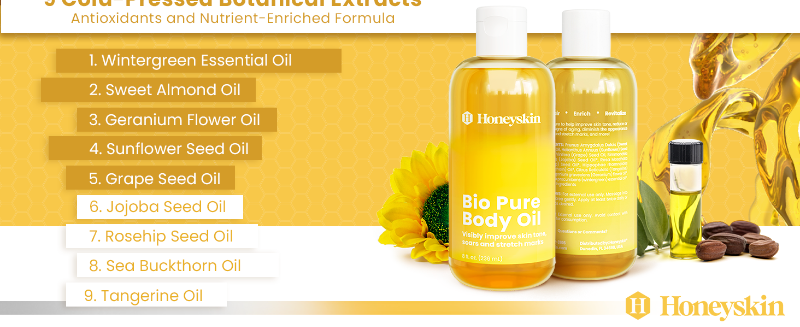 stretch mark treatment bio oil skincare oil gisou rosehip oil vitamin e oil for scars stretch mark