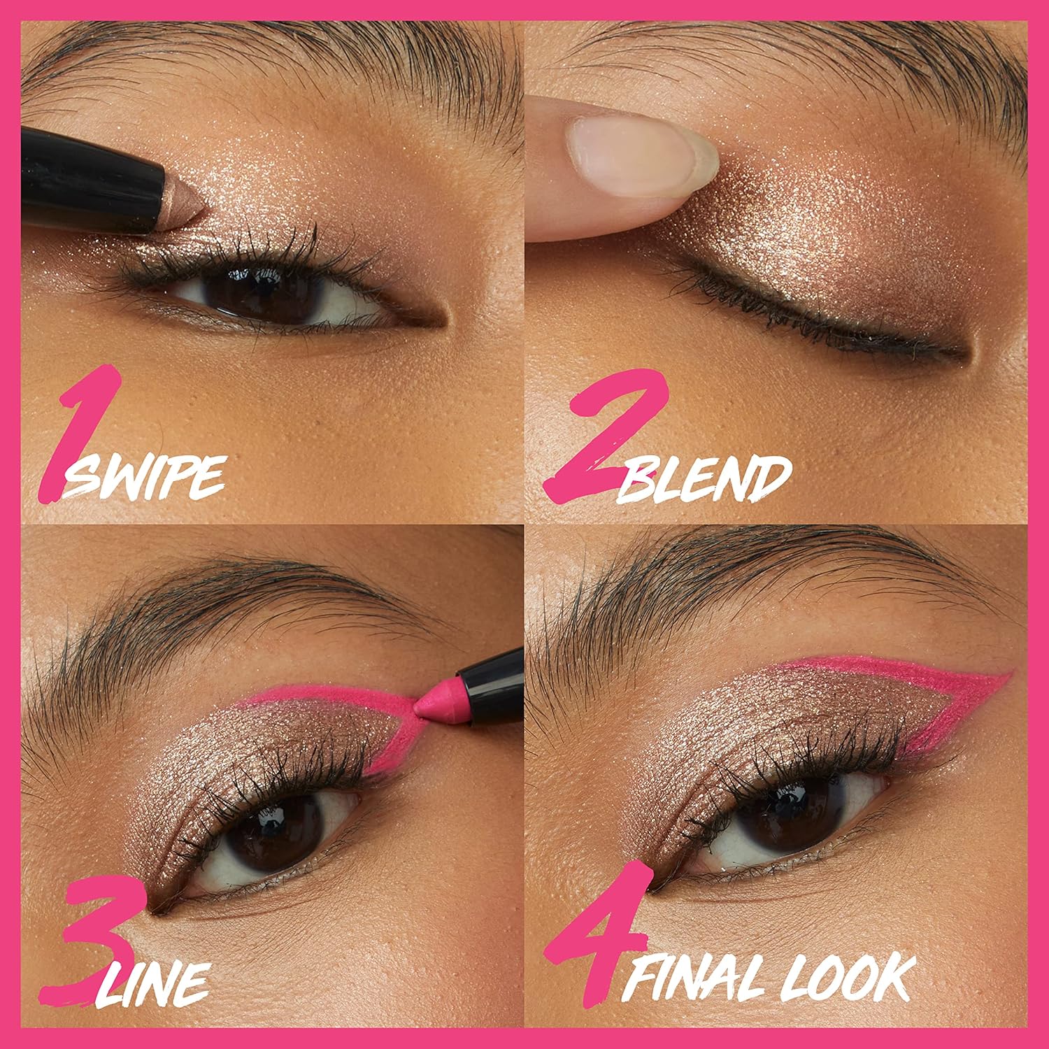 Maybelline Color Tattoo Longwear Multi-Use Eye Shadow Stix, All-In-One Eye Makeup for Up to 24HR Wear, I am Rare (Gold Shimmer), 1 Count - Image 4