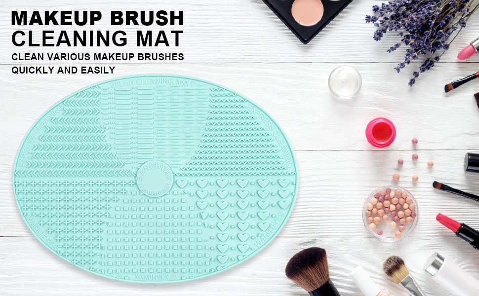 Makeup Brush Cleaning Mat
