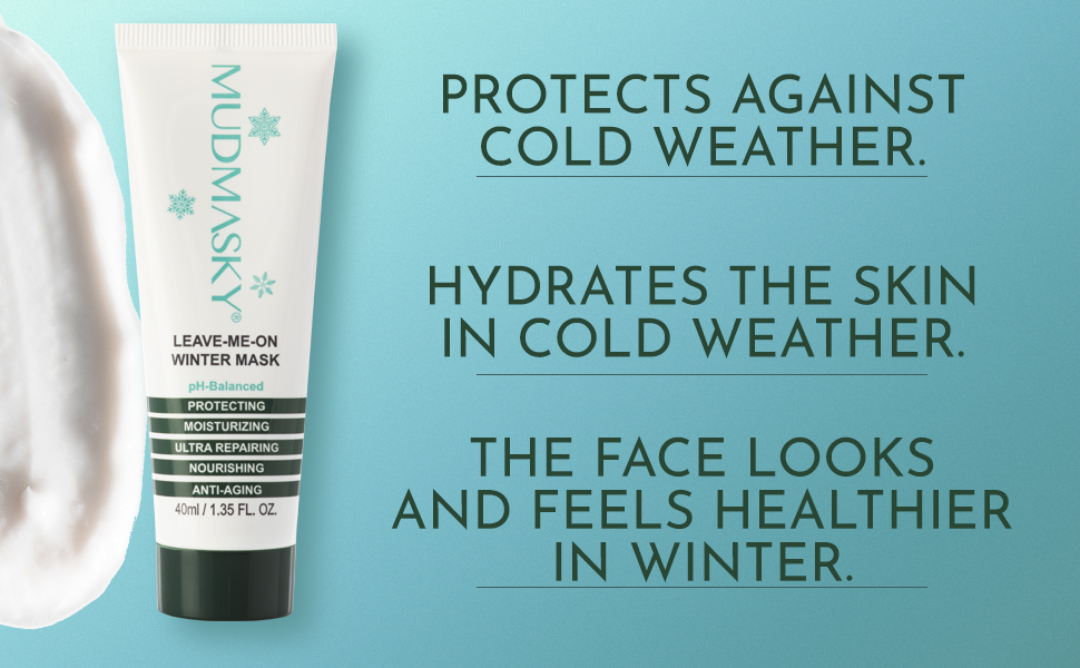 MUDMASKY Leave Me On WInter Mask benefits