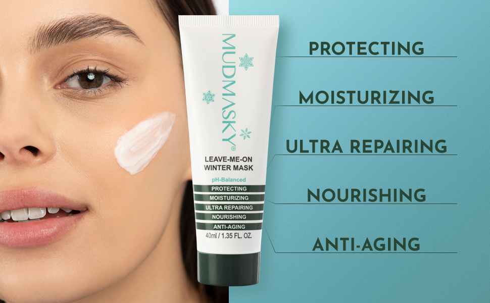 MUDMASKY Leave Me On WInter Mask Five Benefits
